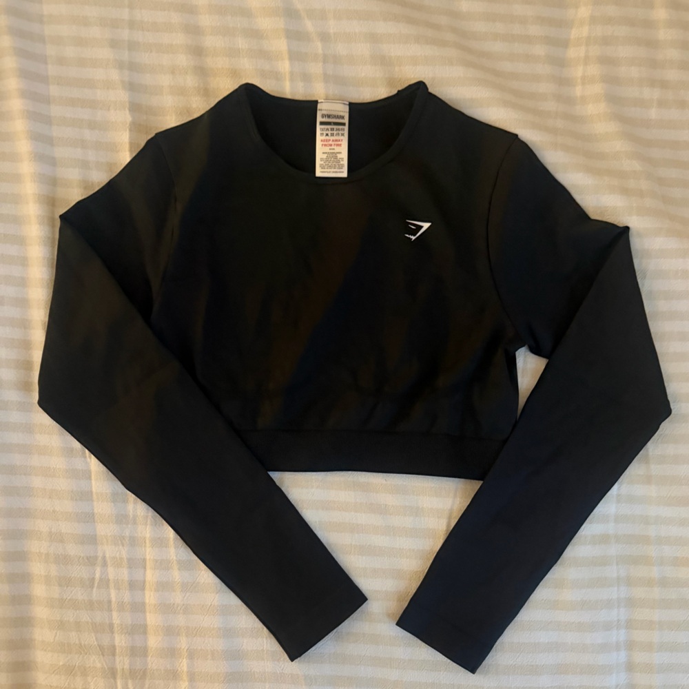 Gym Shark Cropped Long Sleeve